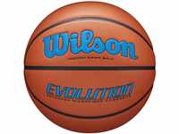 Wilson Basketball, EVOLUTION GAME BALL, Für Halle geeignet, Komposit-Material,