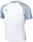 Nike Jungen Dri-fit Academy Kurzarm-Fu&szlig;ball-Trikot, Wei&szlig;/Royal Blue/Royal...