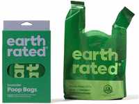 Earth Rated Hundekotbeutel, mit Henkeln, leicht zu verknoten und garantiert