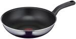 Tefal Resist Wokpfanne 28 cm, Titanium Antihaftversiegelung, nicht