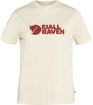Fj&auml;llr&auml;ven Damen Logo T-Shirt, Chalk White, M