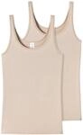 Schiesser Damen 2 Pack Tr&auml;gertop Unterhemd - Modal Essentials
