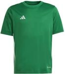 adidas Unisex Kinder Tabela 23 Jersey Youth Shirt, Team Green/White, 5-6 Years