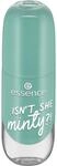essence gel nail colour, Nagellack, Nr. 40, Gr&uuml;n, langanhaltend, Expressergebnis,