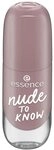 essence gel nail colour 30 nude TO KNOW, langanhaltender Nagellack, schnelltrocknend,