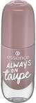 essence gel nail colour 37 ALWAYS ON taupe, langanhaltender Nagellack,