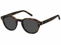 Tommy Unisex Th 1970/s Sunglasses, 086/IR Havana, 49