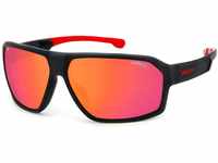 Carrera Unisex Carduc 020/s Sunglasses, OIT/UZ Black RED, 66