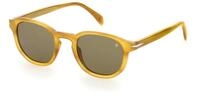 DAVID BECKHAM Brille DB 1007/S Gr&ouml;&szlig;e 49-24 mm Gelb Horn