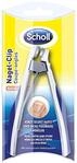 Scholl Nagel-Clip Fu&szlig;nagelknipser - Komfortabler Nagelknipser f&uuml;r Dicke und...