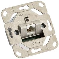 Gira 245100 Netzwerkdose 1-fach Cat.6A IEEE 802.3an Einsatz