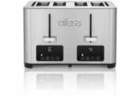 Ufesa Quartet Delux Toaster 4 Scheiben, 2 digitale LCD-Bildschirme, 1500 W, 4...