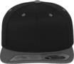 Flexfit M&uuml;tze 110 Fitted Snapback Baseball Caps Einheitsgr&ouml;&szlig;e Black/Grey