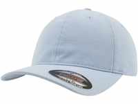 Flexfit Unisex 6997-Flexfit Garment Washed Cotton Dad Hat Kappen, lightblue, S/M