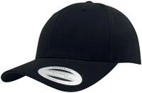 Flexfit Caps Curved Classic Snapback, Black, one Size, 7706