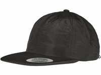 Flexfit Unisex 6088N-Adjustable Nylon Baseball Cap, Black, one Size