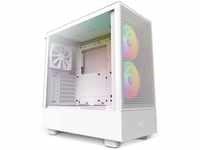 NZXT H5 Flow RGB - CC-H51FW-R1 - ATX Mid-Tower Gaming PC-Gehäuse - USB-C Port...