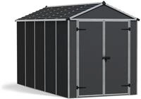 Canopia Palram Kunststoff Ger&auml;tehaus Rubicon 6x12 grau 379x185x217 cm