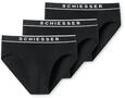 Schiesser Herren 3 Pack Slips Bio Baumwolle Multipack - 95/5 Organic,...
