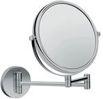 hansgrohe, Wandmontage, Kosmetikspiegel Logis Universal, Rasierspiegel schwenkbar,