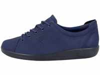 ECCO Damen Soft 2.0 Hohe Sneaker Trainer, Blue Depths, 35 EU