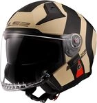 LS2, jethelme motorrad INFINITY II Special mat sand, XL