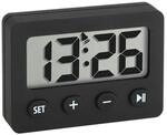 TFA Dostmann Digitalwecker, 60.2014.01, Timer und Stoppuhr, Weckfunktion,