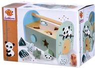 Eichhorn - Panda Linie - Steckbox, Steckspielzeug inkl. 8 verschiedenen