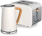 Swan Nordic Set Fr&uuml;hst&uuml;cks-Wasserkocher, kabellos, 1,7 l, 2200 W, breiter Schlitz,
