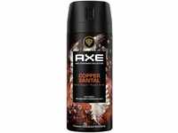 Axe Premium Bodyspray Copper Santal Deo ohne Aluminiumsalze für 72H Frische...