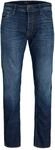 JACK & JONES Herren Jeans JJIMIKE JJORIGINAL JOS 211 - Relaxed Fit - Blue Denim,