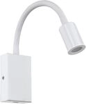 EGLO LED Wandlampe Tazzoli, Wandleuchte mit USB-Anschluss, Wandstrahler innen aus