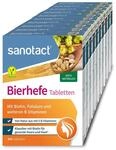 sanotact Bierhefe Tabletten (10 x 400 Tabletten) &bull; 100% nat&uuml;rliche Bierhefe...