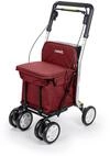 Carlett Rollator und Einkaufstrolley mit Sitz, EU-Medizinprodukt, 29 L Tasche bis 15