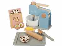 small foot Mixer-Set "tasty" aus Holz, Rollenspielzeug für Kinder, Zubehör...