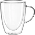 LEONARDO HOME Doppelwandtasse DUO 4er-Set 300 ml, 053062, Glas, 300 milliliters,