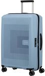 American Tourister Aerostep Spinner Check-in-Koffer, 67 cm | Grau, erweiterbarer