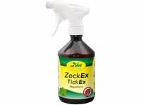 cdVet ZeckEx Zeckenabwehr-Spray 500 ml - Sofortschutz mit Langzeitwirkung für...