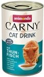 animonda Carny Drink Katzensnack Drink mit Thunfisch (24 x 140ml), Katzensuppe,