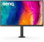 BenQ PD2705UA 27 Zoll 4K-Monitor mit Ergo-Arm, UHD, sRGB, Rec. 709, HDR10, IPS,