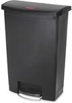 Rubbermaid Commercial Products Slim Jim&reg; Tretm&uuml;lleimer aus Kunststoff 90 l | 