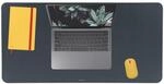Leitz Schreibtischunterlage, Gro&szlig;, 80 x 40 cm, Anti-Rutsch-Matte f&uuml;r Laptop,...