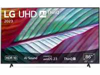 LG 86UR78006LB 218 cm (86 Zoll) UHD Fernseher (Active HDR, 60 Hz, Smart TV)