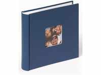 walther design Fotoalbum blau 200 Fotos 13 x 18 cm Memo-Einsteckalbum mit
