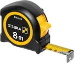 STABILA Taschenbandma&szlig; BM 100, 8 m, Ma&szlig;band mit metrischer 1000er-Skala,