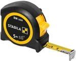 STABILA Taschenbandma&szlig; BM 100, 5 m (10'), Ma&szlig;band mit cm/inch-Skala, bruchsicheres