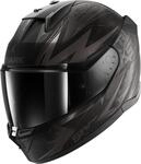 SHARK, Integralhelme motorrad D-SKWAL 3 BLAST-R mat black anthracite KAA, S
