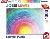 Schmidt Spiele 57578 Josie Lewis, Aufgehender Regenbogen, 1000 Teile Puzzle