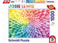 Schmidt Spiele 57577 Josie Lewis, Strahlende Blüte, 1000 Teile Puzzle, Normal