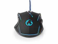 NEDIS Gaming Mouse - Verdrahtet - 1200/1800 / 2400/3600 DPI - Einstellbar DPI -